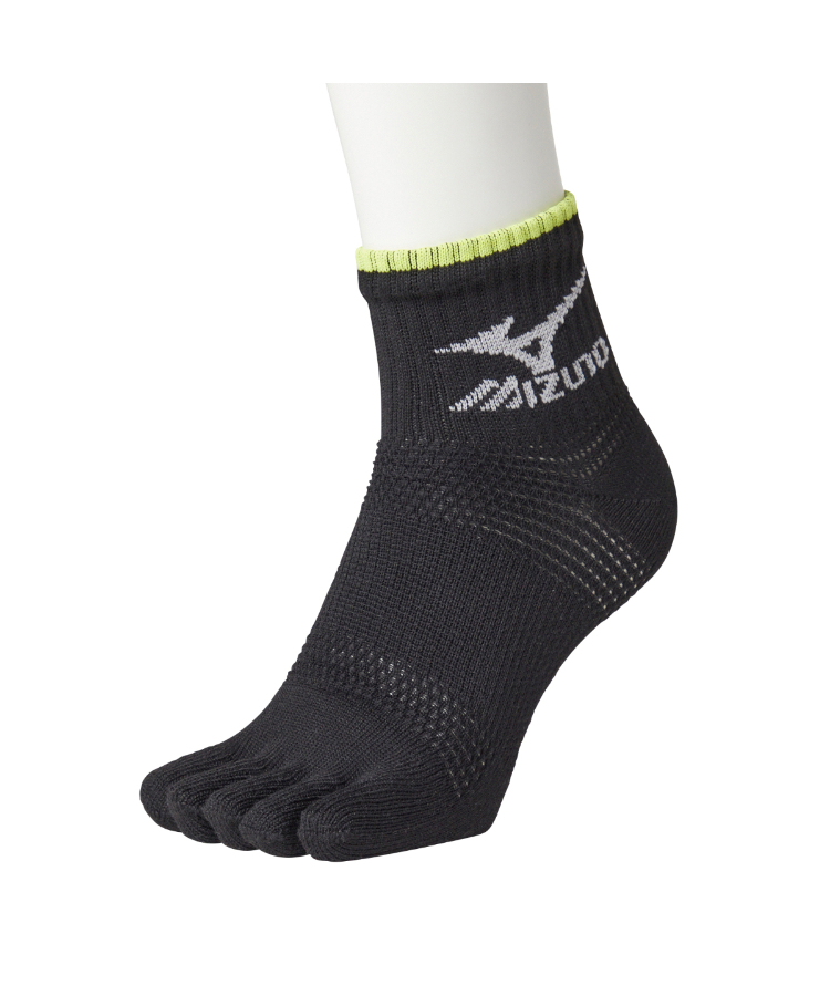 2足組】MIZUNO WORK メンズ ワークソックス 12cm丈 5本指 安全靴